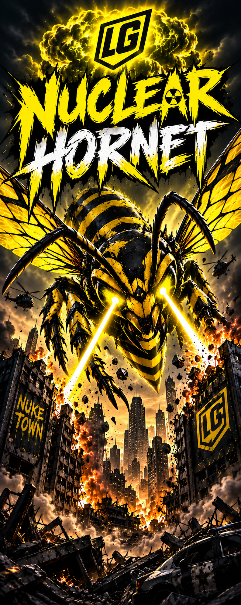 Nuclear Hornet – LG Limited Edition Knife Bundle + POSTER (ONLY 78 EXIST)