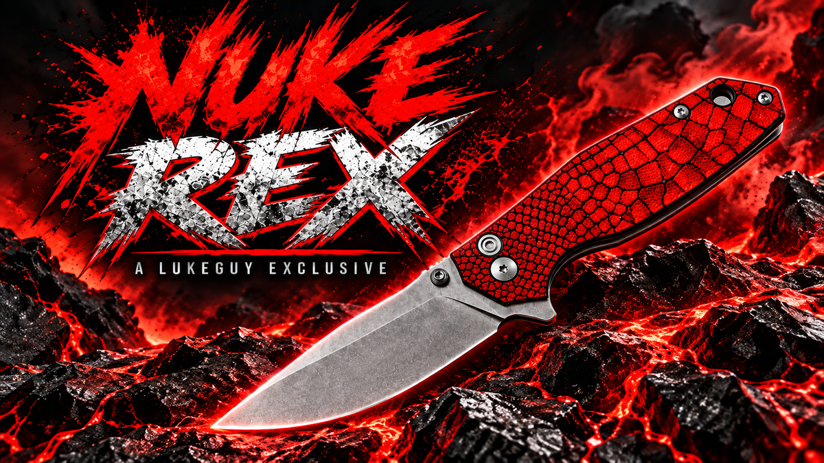 NUKE REX – LUKEGUY Exclusive EDC Folding Knife