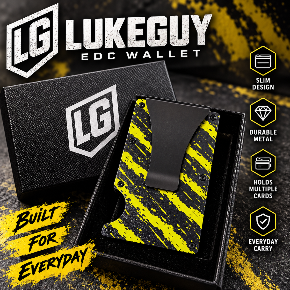 Nuclear Hornet™ LG Metal EDC Wallet — Limited to 50