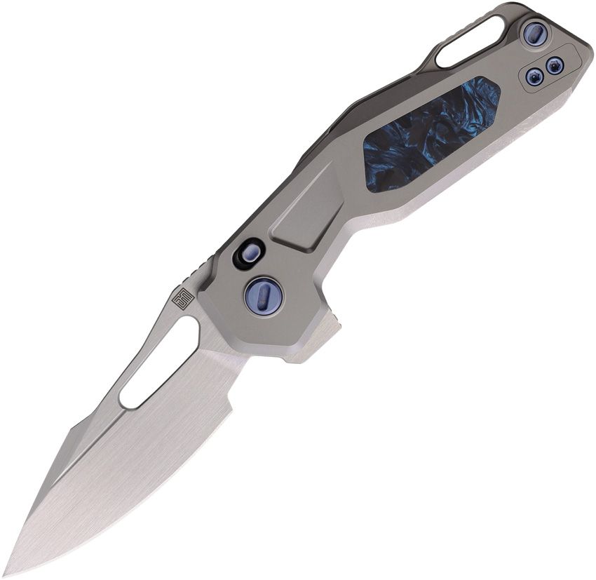 Blue Mini Griffin Button Lock KETM071