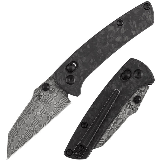KANSEPT Little Main Street Cross Bar Lock Shred Carbon Fiber Handle