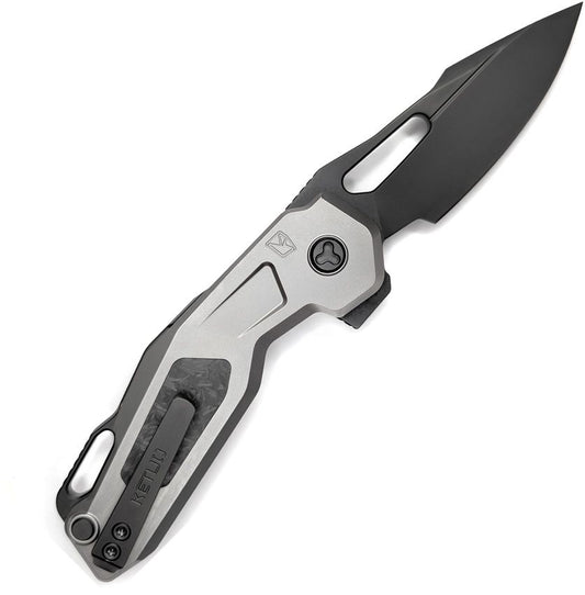 Mini Griffin Button Linerlock