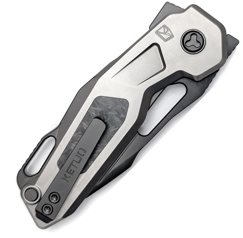 Mini Griffin Button Linerlock