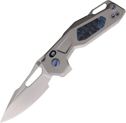 Blue Mini Griffin Button Lock KETM071