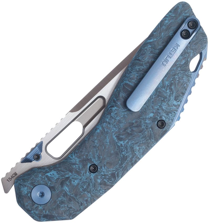Blue Yakuza Linerlock CF BL/S Ketuo
