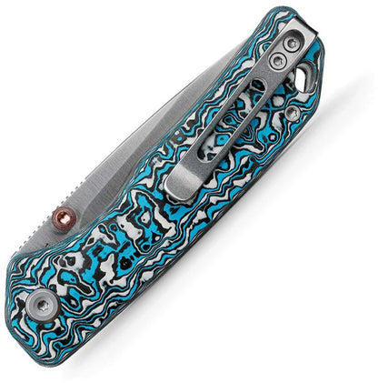 Marten Top Linerlock Blue CF