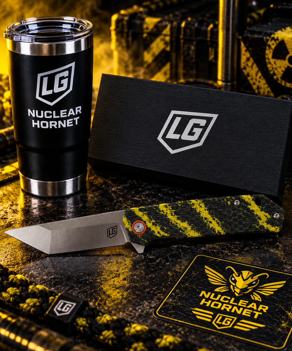 Nuclear Hornet – LG Limited Edition Knife Bundle + POSTER (ONLY 78 EXIST)
